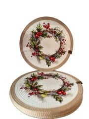 6'lı Amerikan Servis Doğal Kahverengi