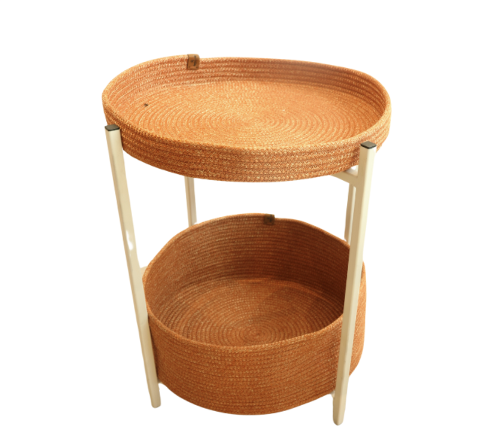 Metal İskeletli İkili Sepet Kiremit