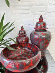 Üçlü Takım Ateş Kırmızısı