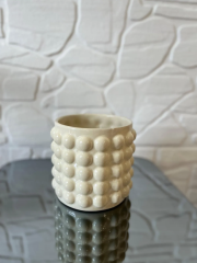 Üçlü Vazo Takımı Bej