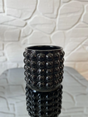 Üçlü Vazo Takımı Siyah