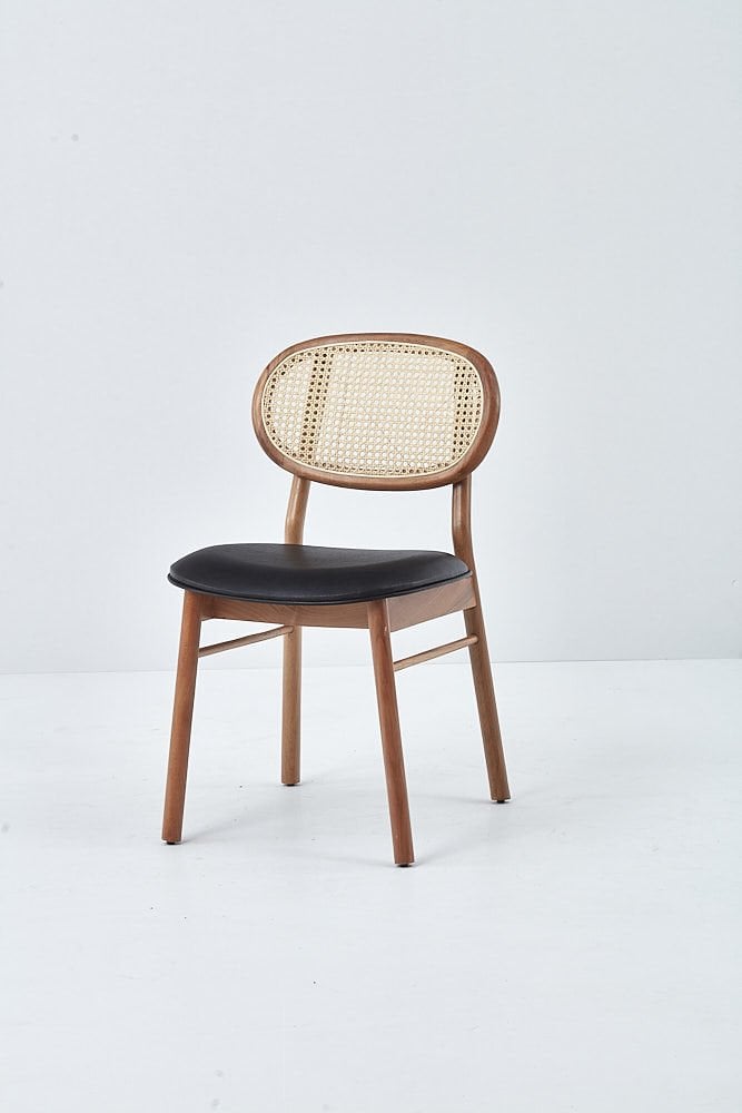 Lagom Sandalye SİYAH DERİ