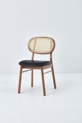 Lagom Sandalye SİYAH DERİ