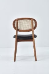 Lagom Sandalye SİYAH DERİ