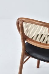 Lagom Sandalye SİYAH DERİ